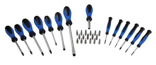 Westfalia Schraubendreher und Bit Set, 32-teilig